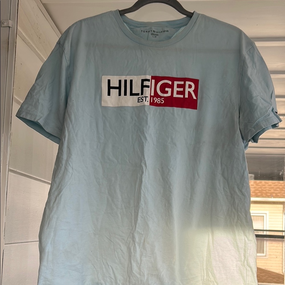 Tommy Hilfiger Light Blue Men's Shirt